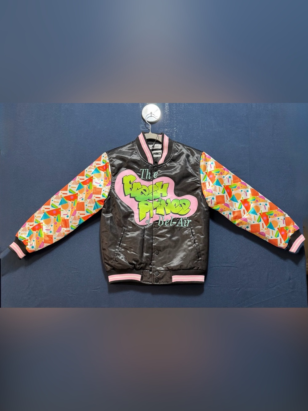 Satin Medium NWT Headgear Classics Fresh Prince Of Bel-Air Satin Jacket